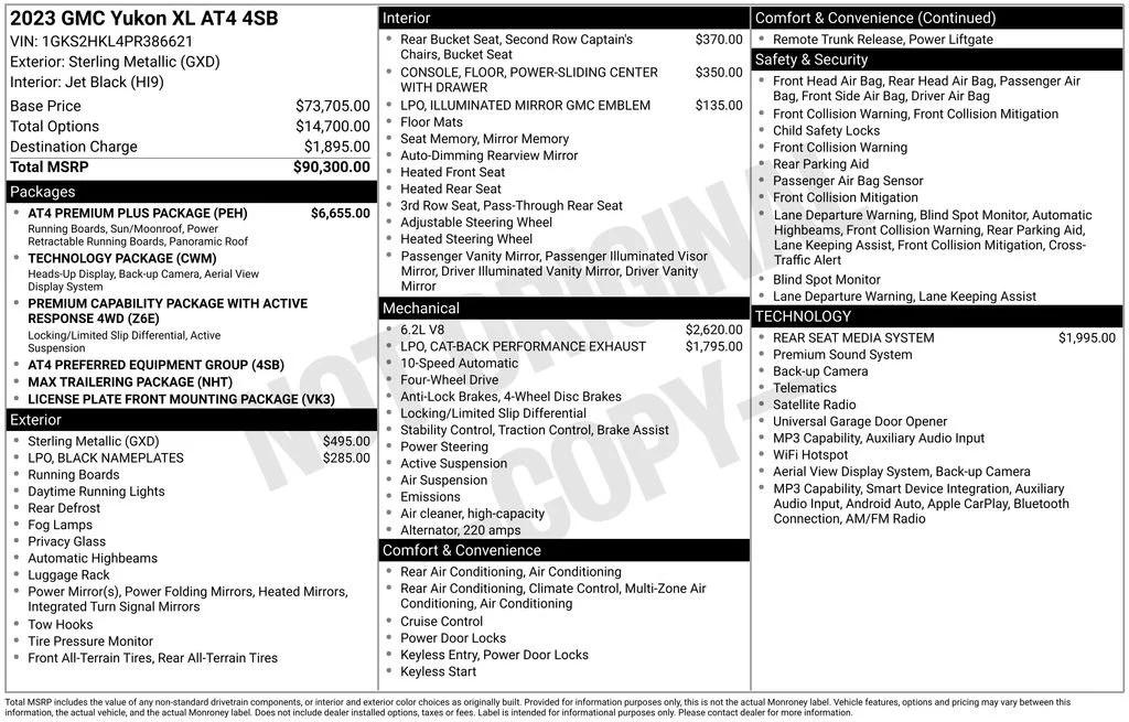 gmc yukon xl 2023 1GKS2HKL4PR386621 image gmc yukon xl 2023 1GKS2HKL4PR386621 image